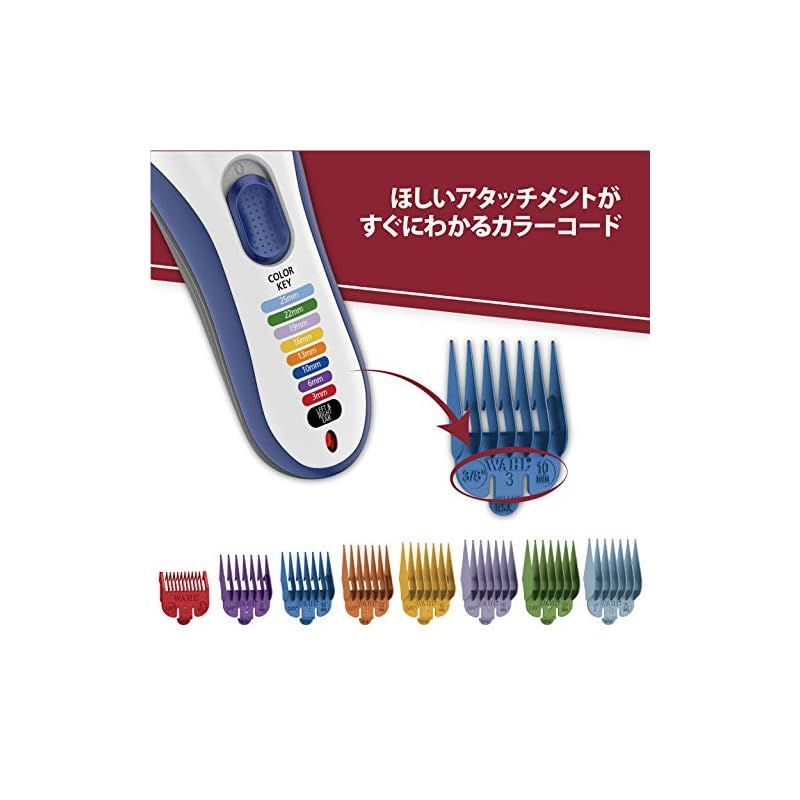 WAHL(ウォール)ヘアクリッパー(充交両用バリカン) WC5207