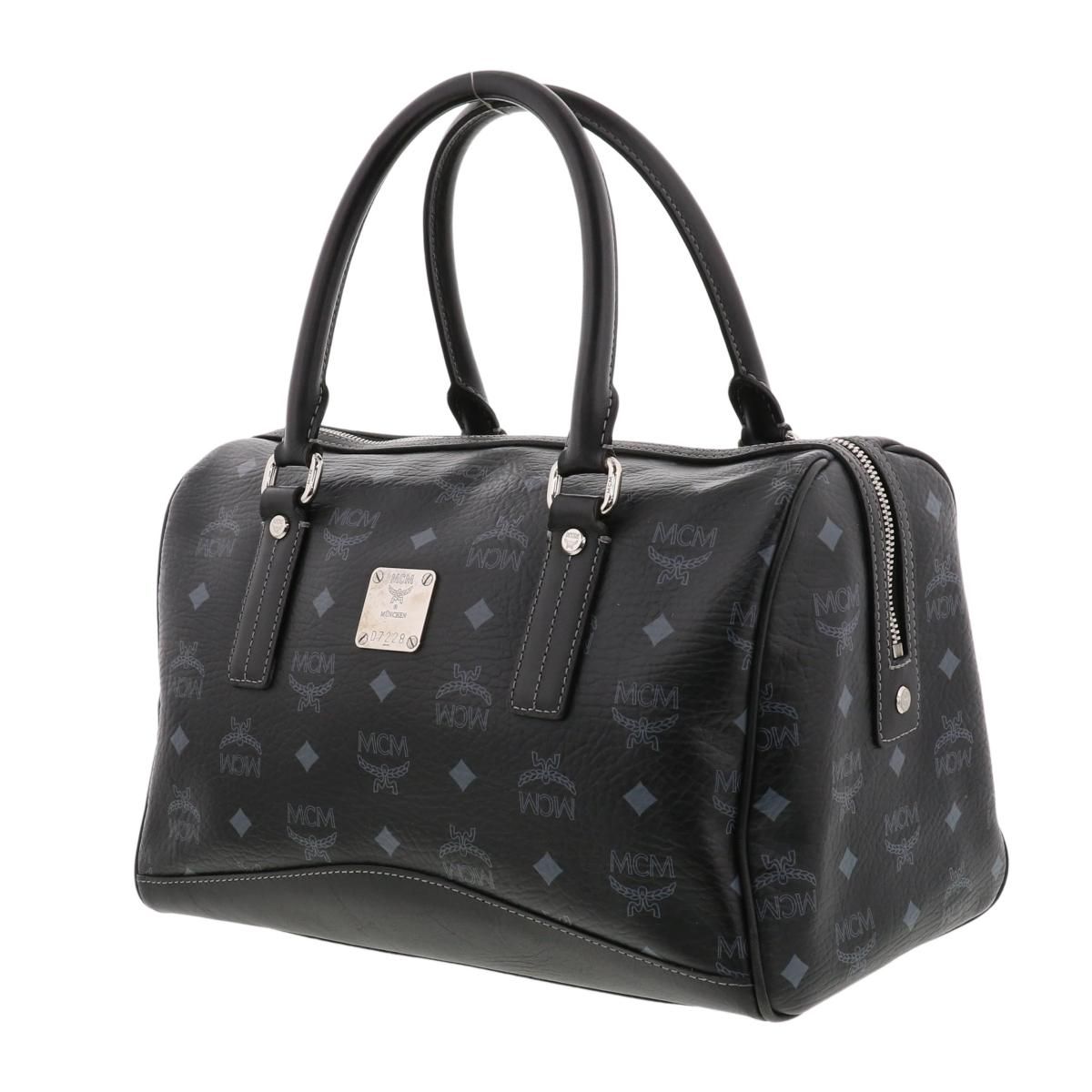 中古】 MCM （エムシーエム） ｳﾞｨｾﾄｽ ﾎﾞｽﾄﾝﾊﾞｯｸﾞ バッグ ボストン 