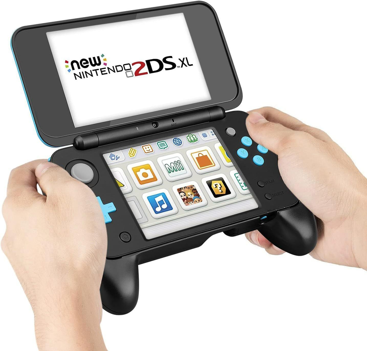 NEW Nintendo 2DS LL スタンド グリップ型 スタンド ゲーミンググリップ 本機用 ハンドル new 2dsll 専用 ゲームグリップ  任天堂 NEWニンテンドー 2DS NEW任天堂2DS ニンテンドー2DS ゲーム ゲーミング 便利 ニュー