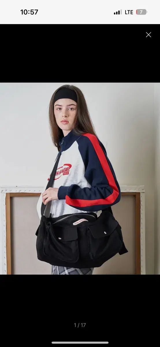 エイムズ ワールドワイド TWO POCKET COTTON DUFFLE BAG