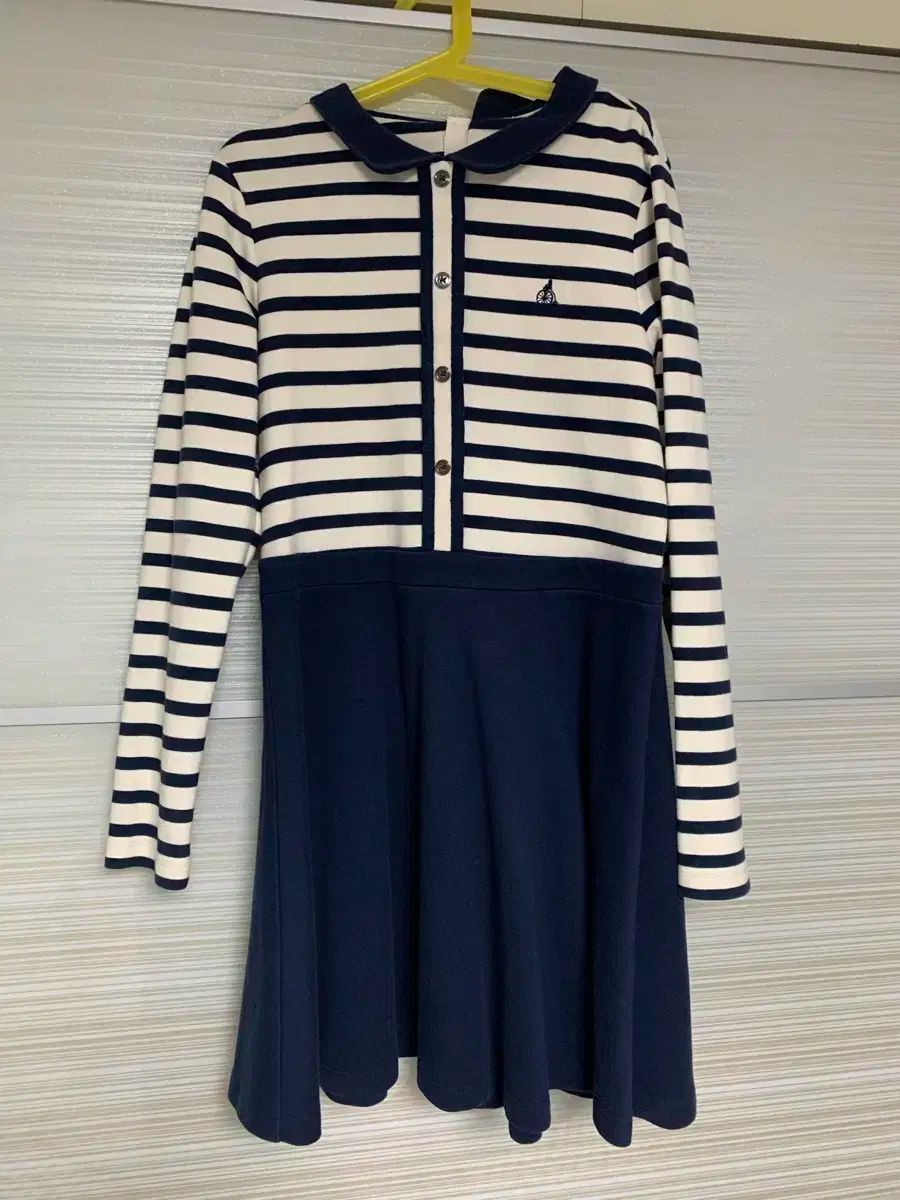 【雷市場（ポンジャン）商品韓国直送】 BEAN POLE(ビーンポール) 女児 ストライプ ワンピース 160 サイズ