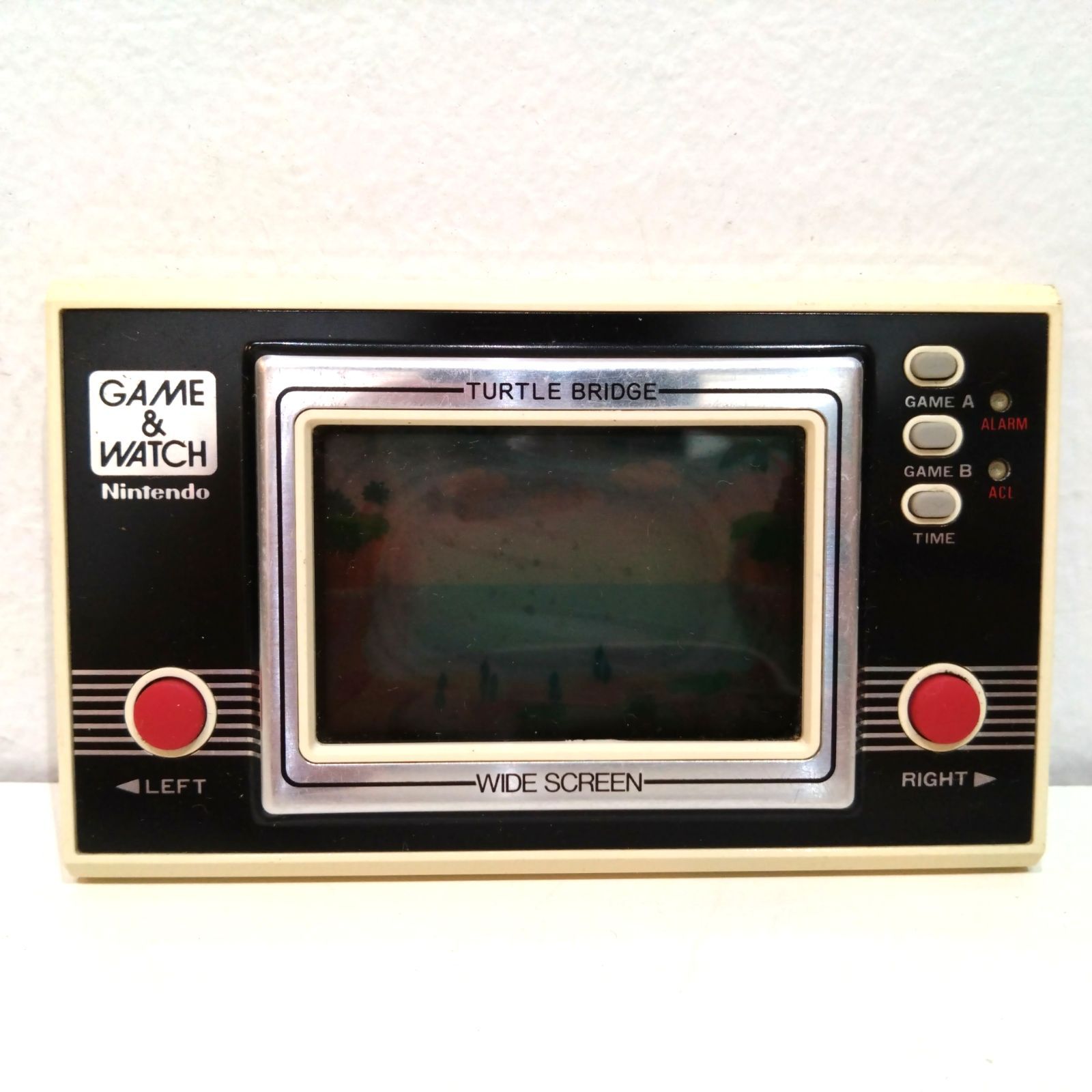 美品 任天堂ゲームウォッチTURTLE BRIDGE  タートルブリッジ レトロ 820 ゲームウォッチ タートルブリッジ ニンテンドー レトロ