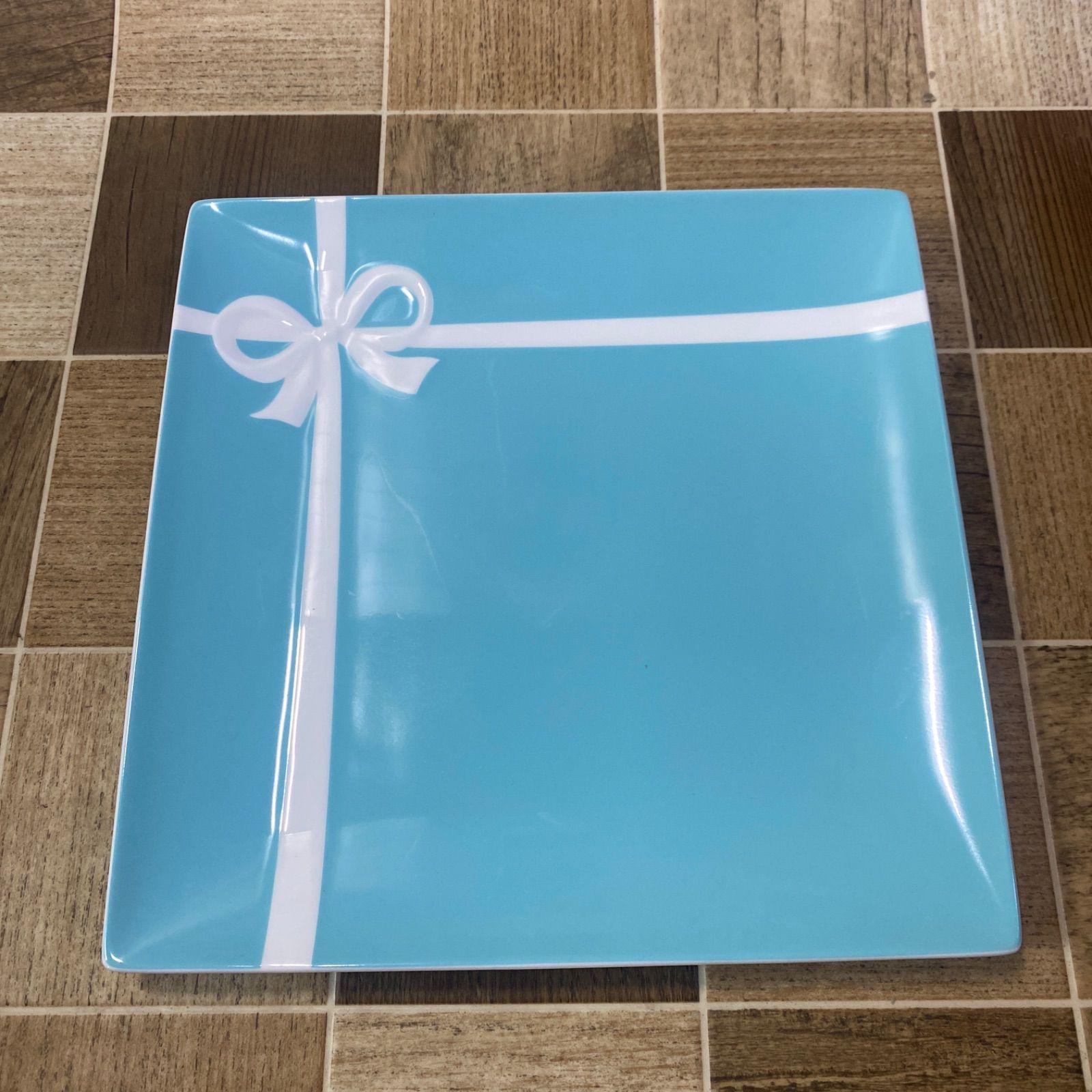 ティファニー ブルーボックスプレート 新品 未使用 皿 食器 未使用