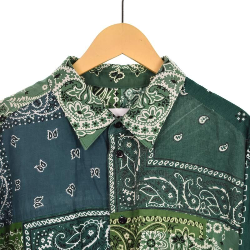 ミヤギヒデタカ MIYAGI HIDETAKA BANDANA SHIRT バンダナ シャツ