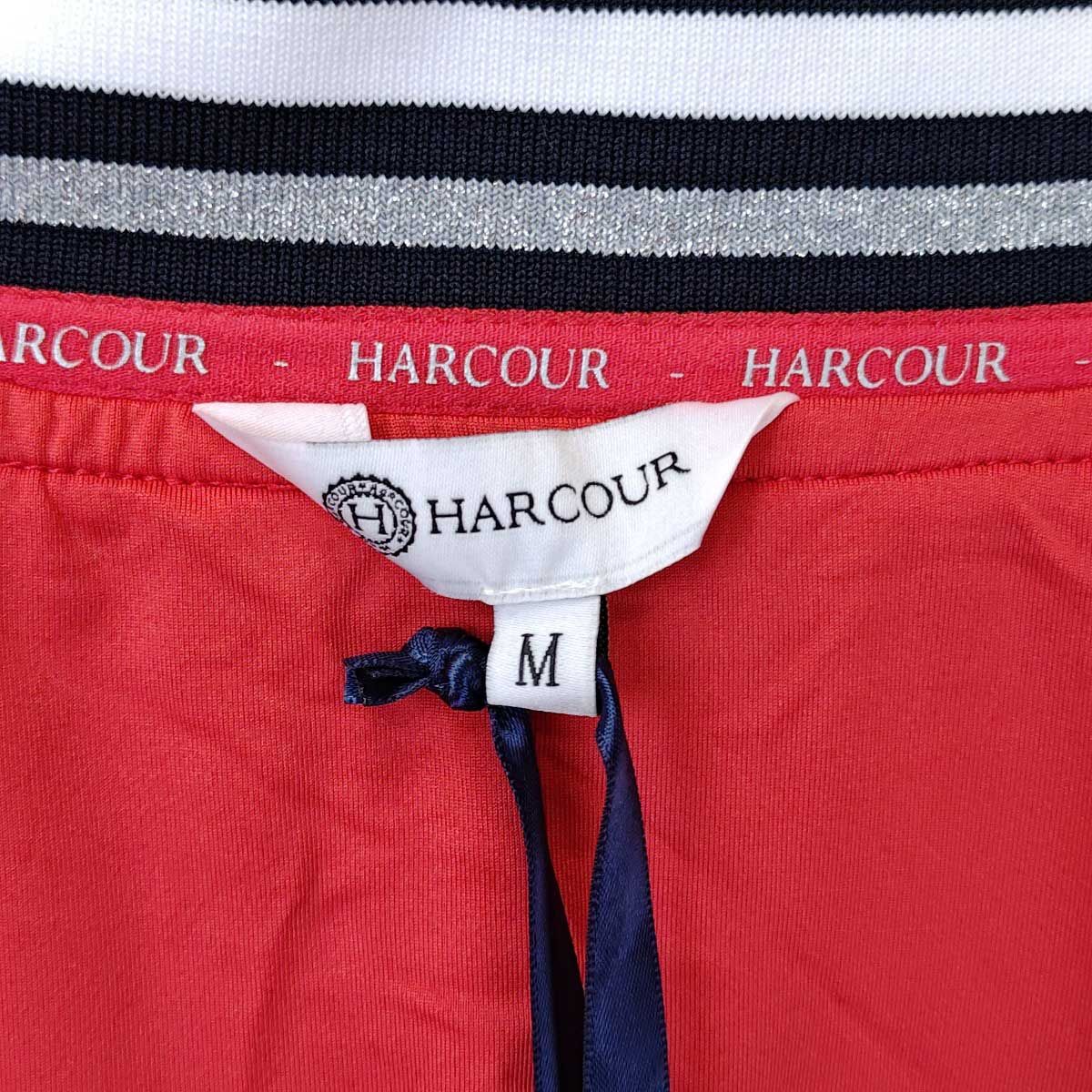 アークア HARCOUR Veste Aix ボタンダウン ストレッチ ライディング ジャケット M レッド レディース 乗馬 馬術 アークア HARCOUR Veste Aix ボタンダウン ストレッチ