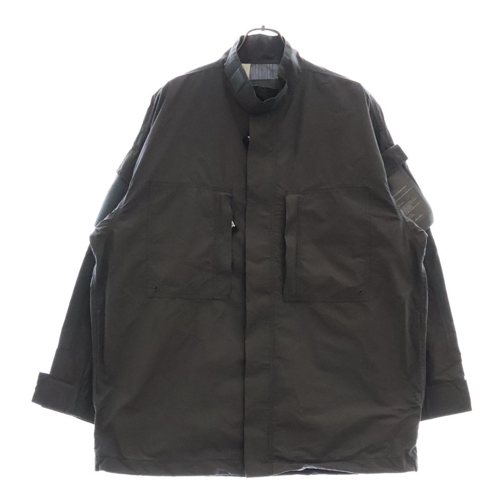 N.HOOLYWOOD エヌハリウッド ×ArkAir OMBAT SHIRT アークエアー コンバット シャツ ブルゾン ジャケット グレー 9251-BL01-002