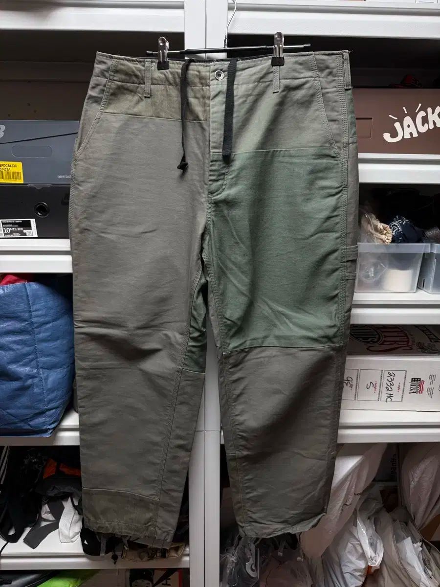 ENGINEERED GARMENTS エンジニアードガーメンツ ガーメント ペインター パッチワーク パンツ