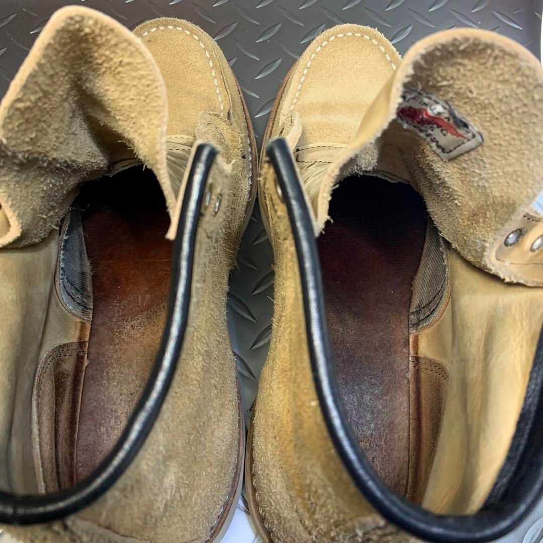 ☆REDWING 8173 モックトゥ 刺繍羽タグ 1997年製 US7E (23L9