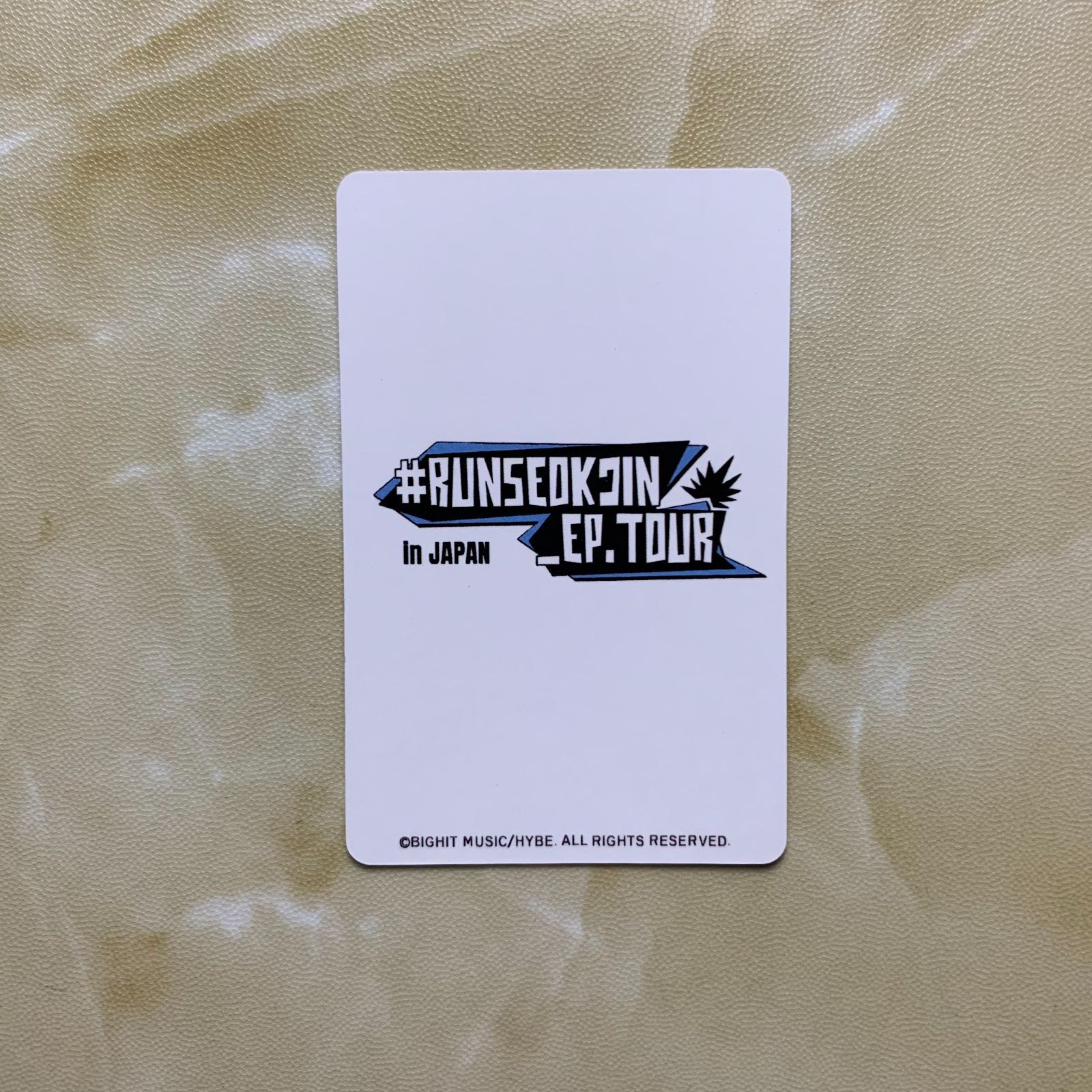 匿名配送】BTS RUNSEOK JIN ジン 新規入会 FC ファンク ラブ