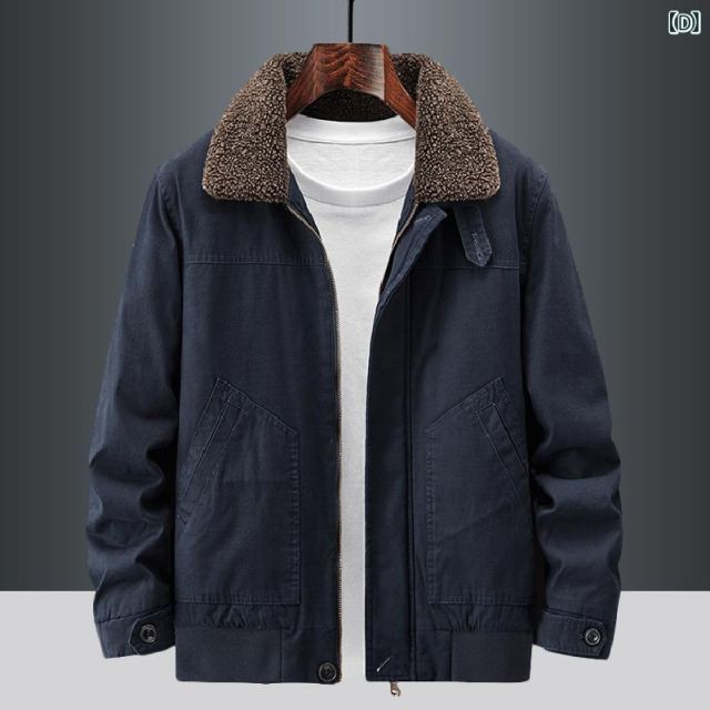 種類44：L /B：18-カーキ 秋冬 コーデ メンズ  服 シンプル ファッション オシャレ 大人 かっこいい 大きいサイズ ストリート 紳士服 ラム ベルベット ジャケット 綿 コート アメリカン ハイエ