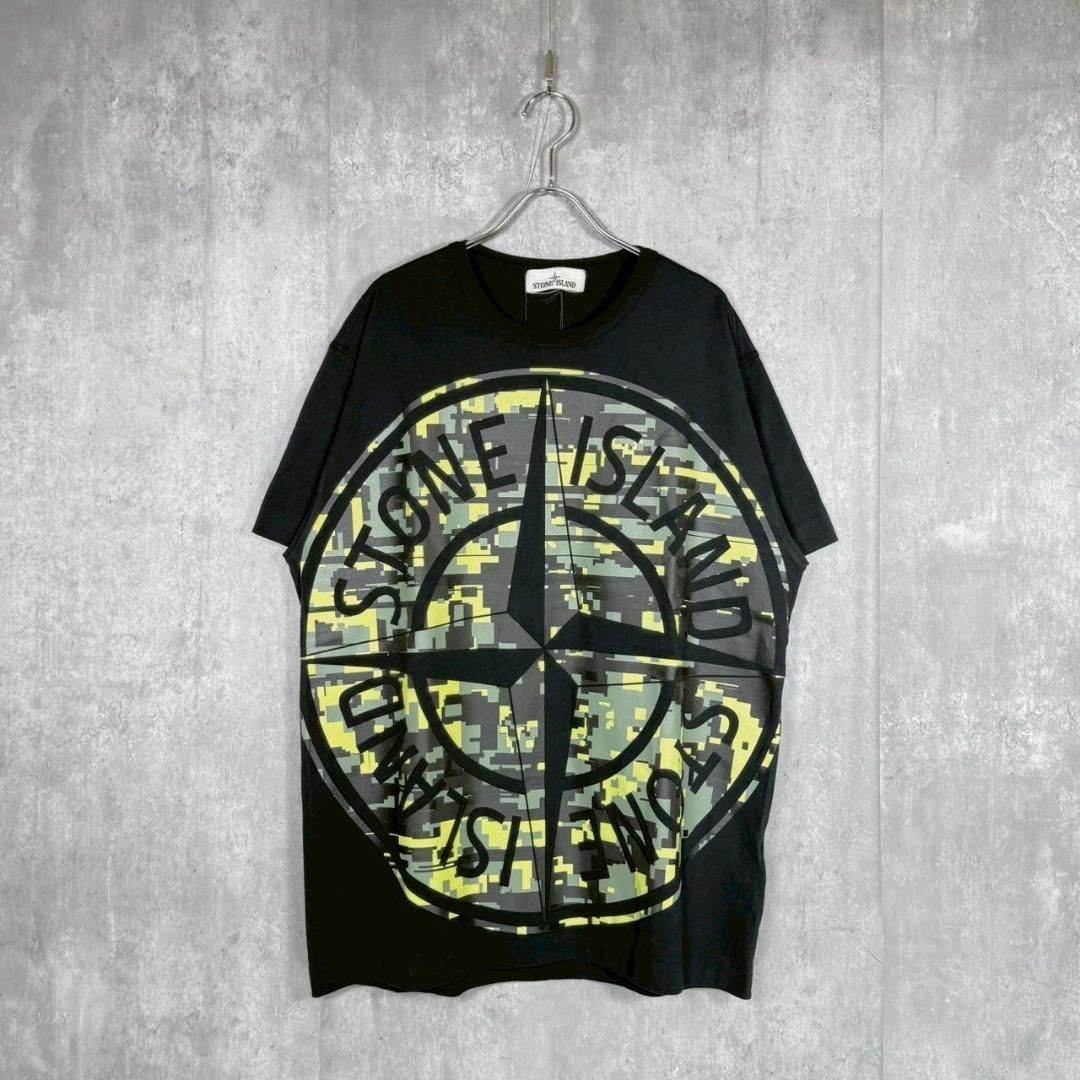 STONE ISLAND ストーンアイランド フロント ワンポイント刺繍 長袖