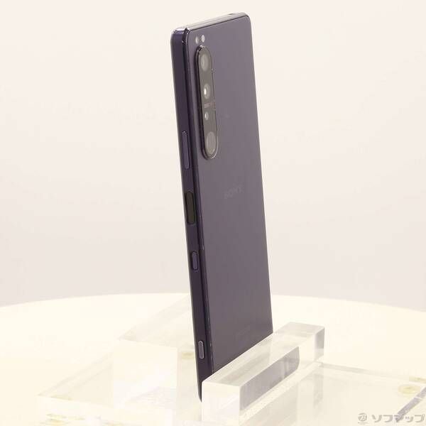 中古品〕 Xperia 1 III 256GB フロストパープル SO-51B docomo