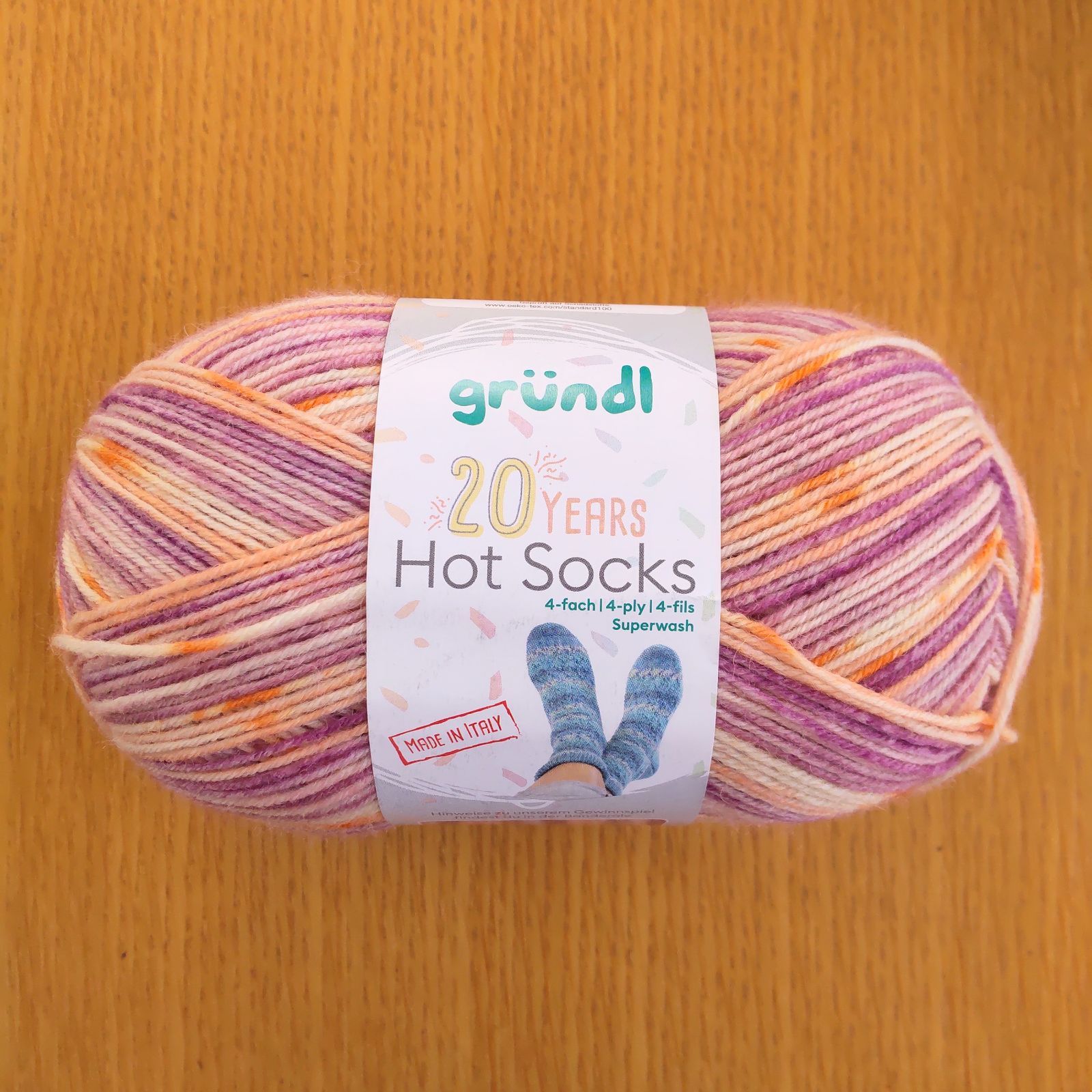 Gründl Hot socks 20years ソックヤーン　毛糸