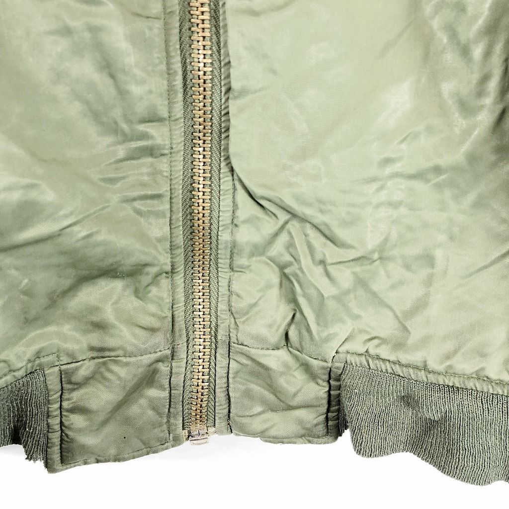 90年代 ALPHA INDUSTRIES アルファ インダストリーズ MA-1 ジャケット