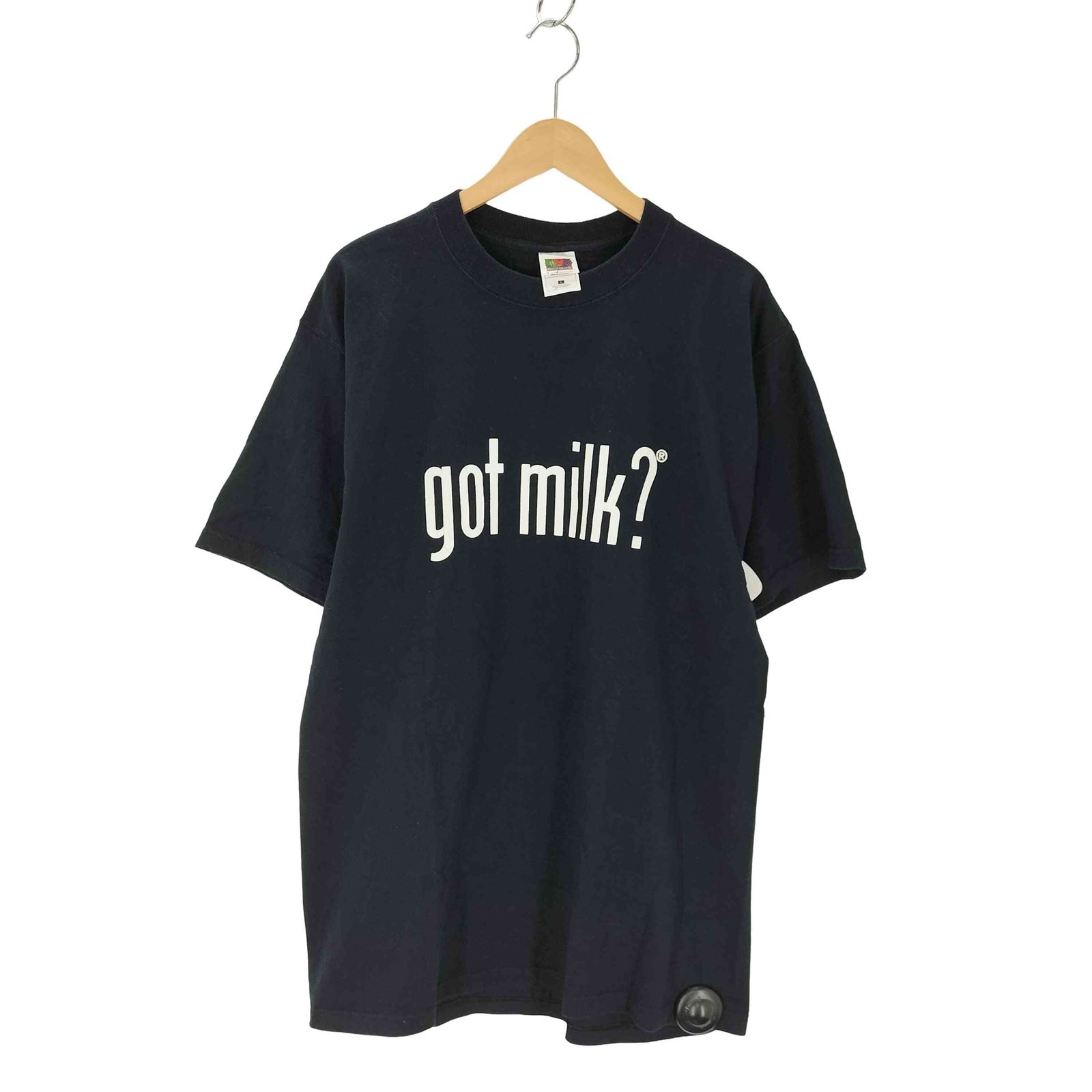 シングルステッチ 90s gotmilk? Tシャツ フルーツオブザルーム フルーツオブザルーム FRUIT OF THE LOOM 90S-00s got milk