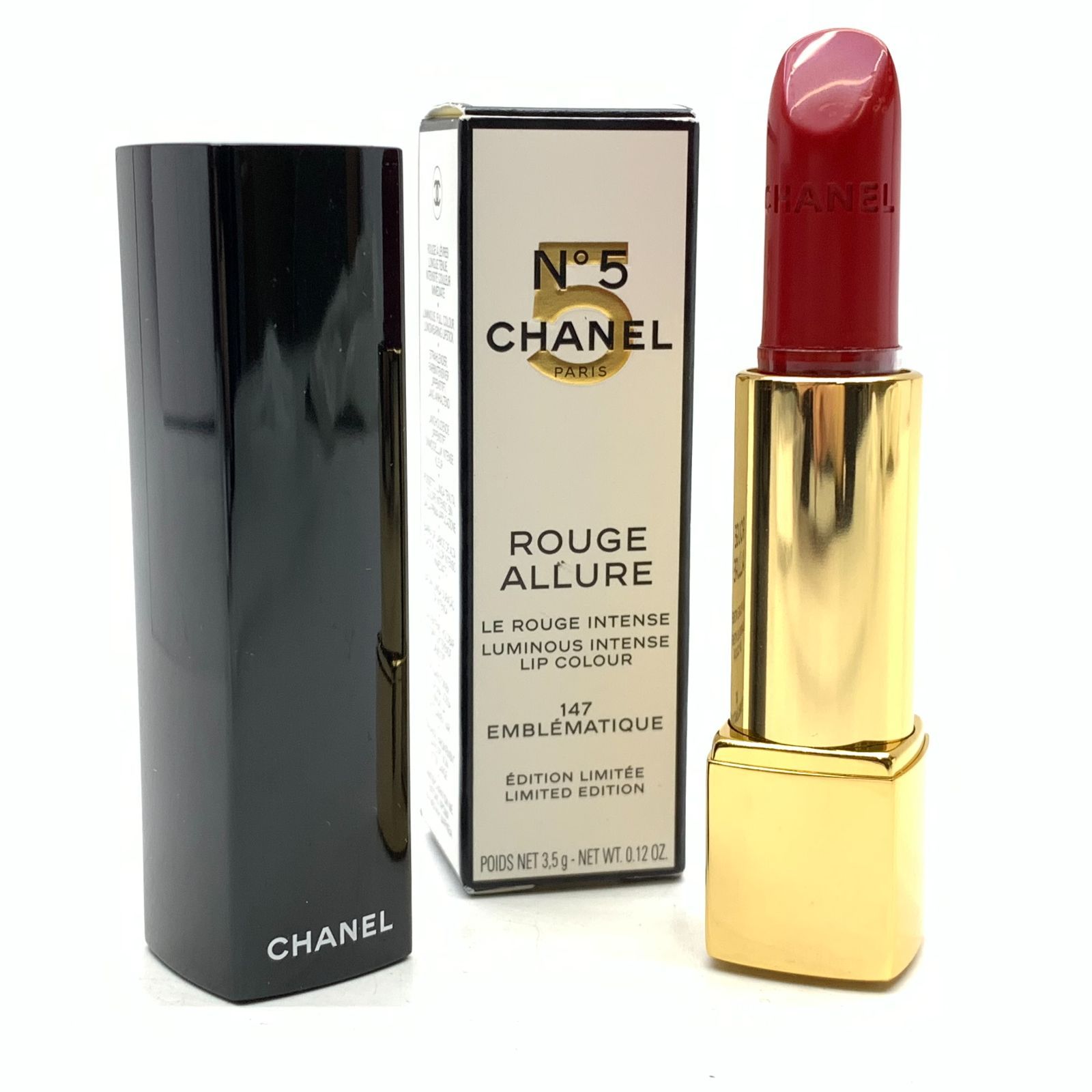 CHANEL ルージュ アリュール レッド　147 シャネル / ルージュ アリュール 147 アンブレマティックの公式