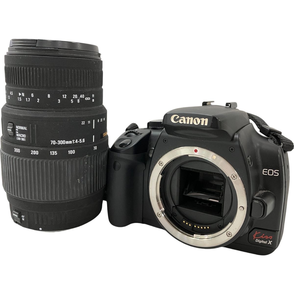 キヤノン Canon EOS kiss Digital X レンズキット : カメラの