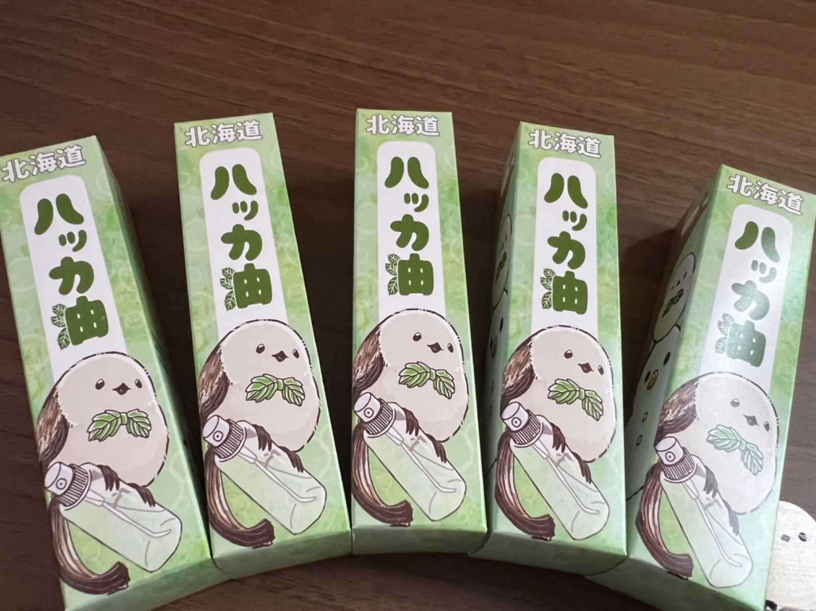 ハッカ油シマエナガパッケージ 10本セット ハッカ油スプレー どうぶつ