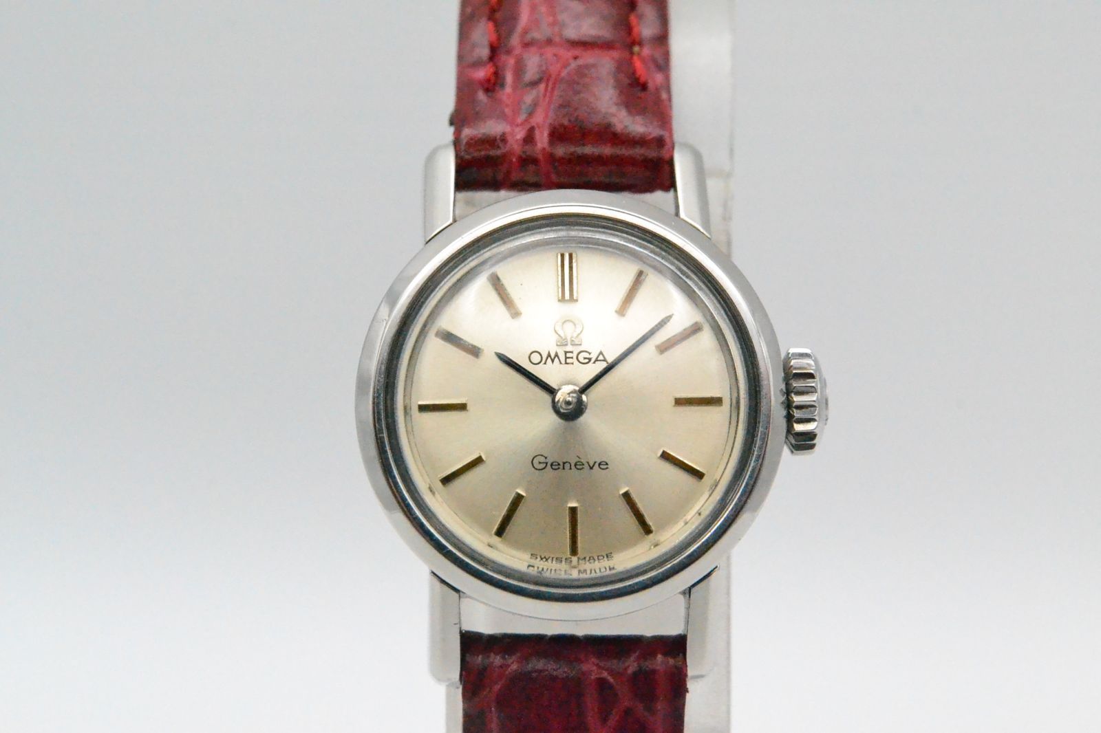 OH済 1963 OMEGA Seamaster Geneve ビンテージ 手巻き レディース