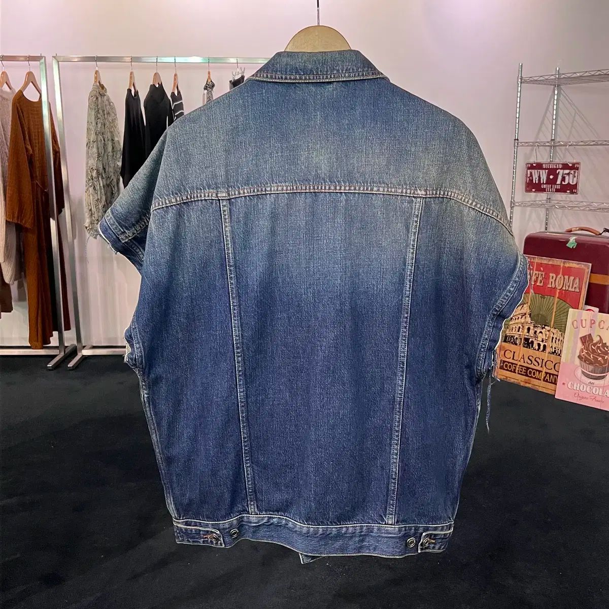 34 IRO イロ オーバーサイズ デニム ベスト