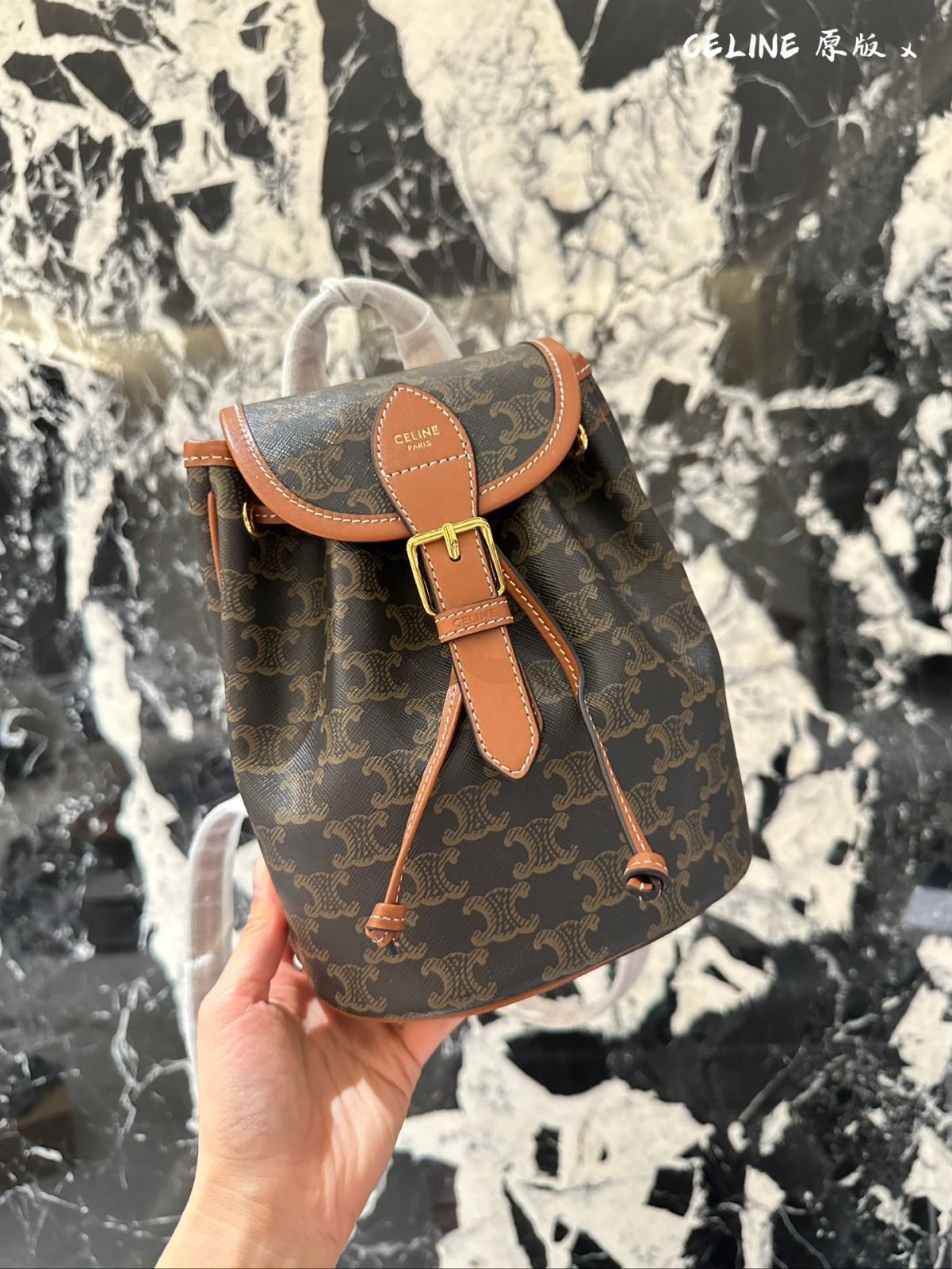 CELINE オールドセリーヌ ターンロック ヴィンテージ ミニリュック CELINE オールドセリーヌ ターンロック ヴィンテージ ミニ