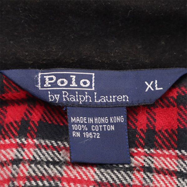 ポロバイラルフローレン 長袖ジャケット XL ブラック Polo by Ralph