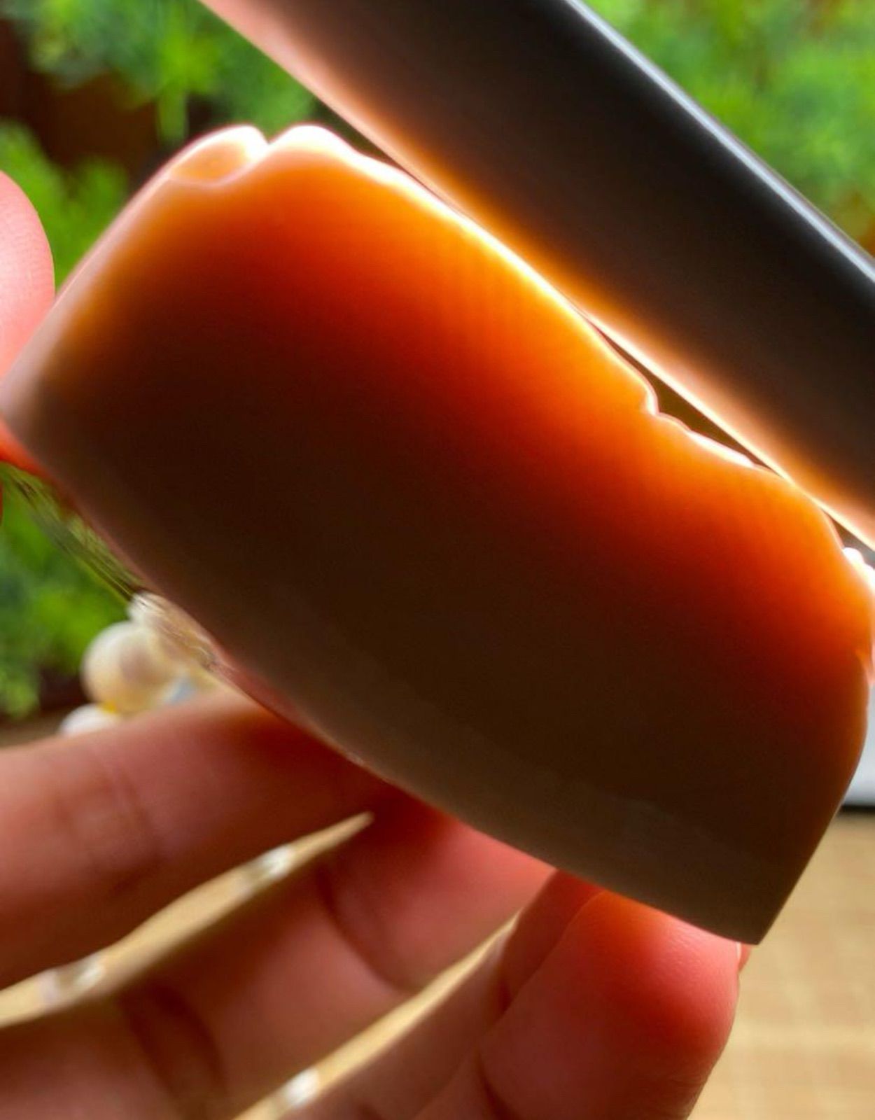 天然マンモス牙美しい手作り彫刻四大天王ネックレス