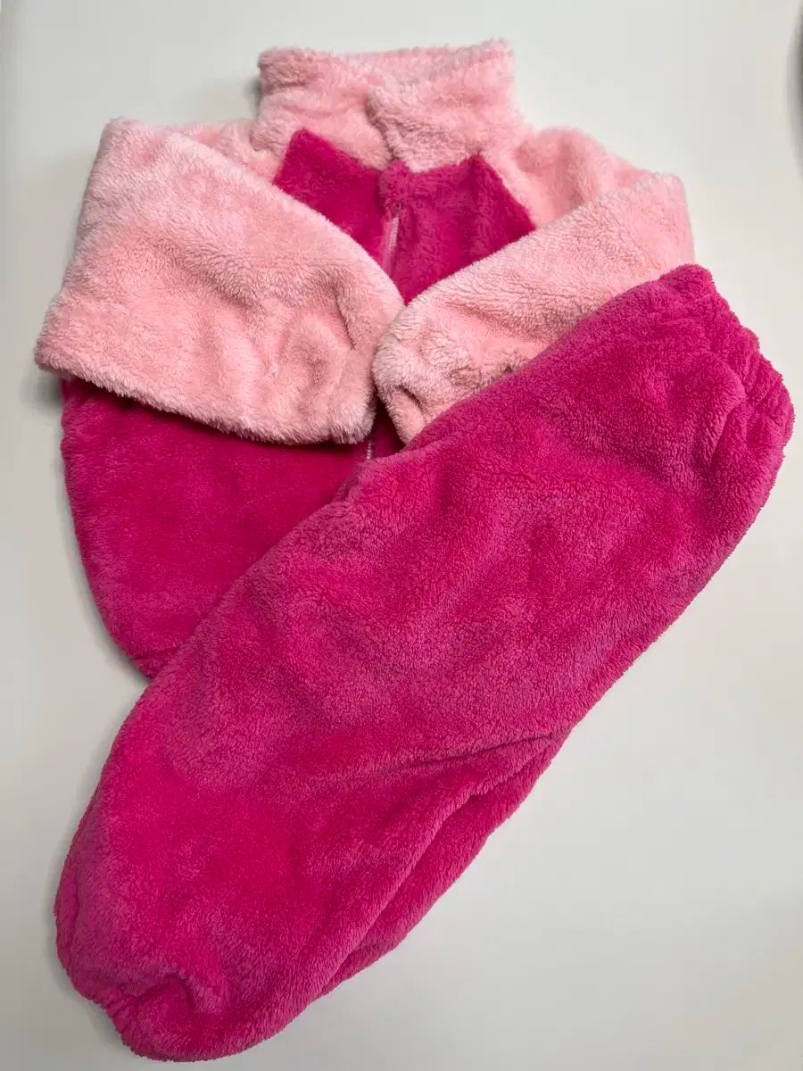 コンテレベ 꿀꾸리フリースジップアップセット