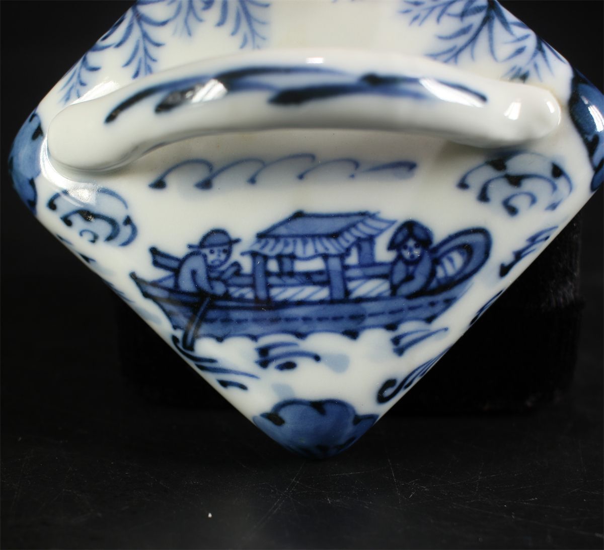 香合　隅田川　木箱入　平安　昭阿弥　京焼　京都 香合 隅田川 木箱入 平安 昭阿弥 京焼 京都 【公式通販】