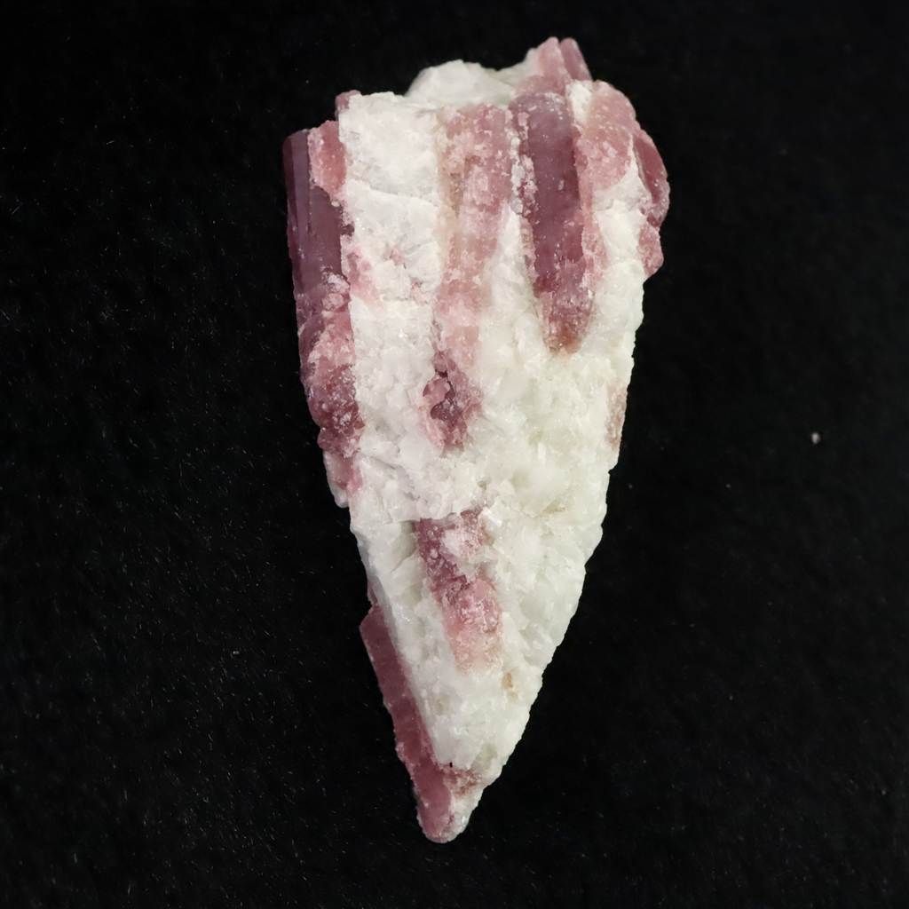 ピンクトルマリン入り水晶 69mm原石 33.1g 【榎本通商67835
