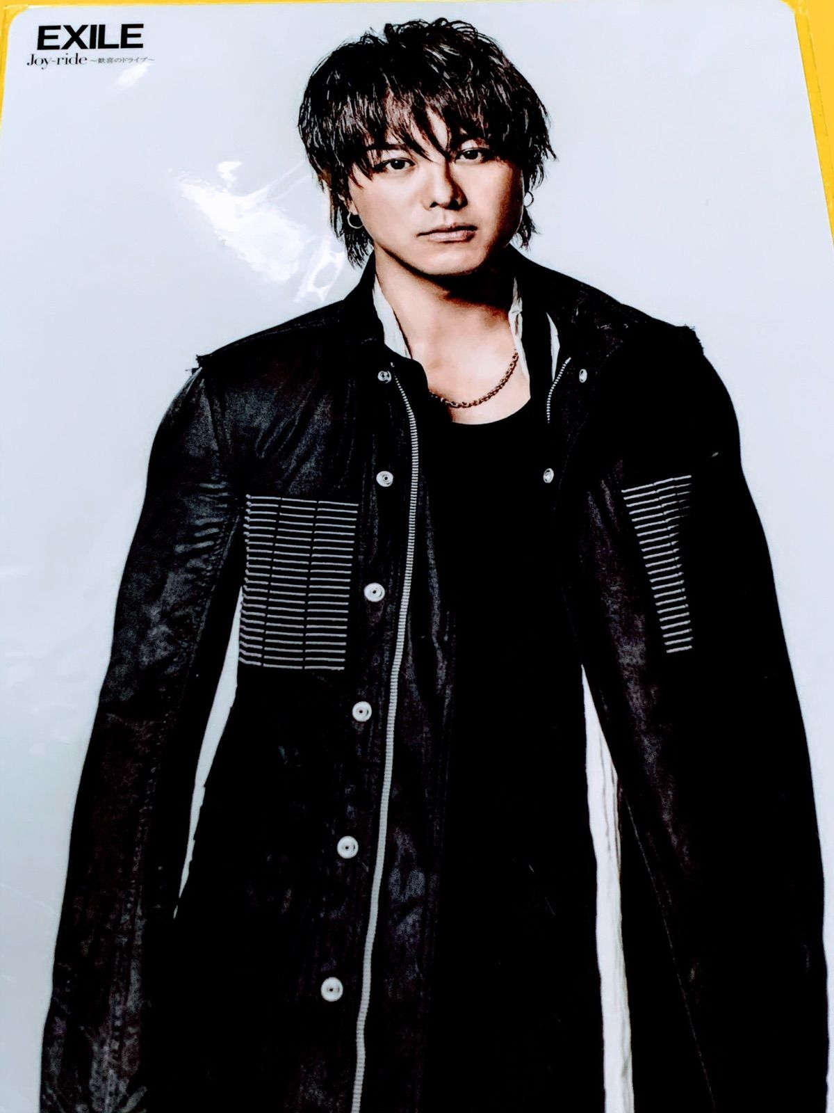 EXILE - TAKAHIRO❗️スクエアクッション ツアービジュアル ver. EXILE☆CD<Joy-ride~歓喜のドライブ>限定下敷き付TAKAHIRO
