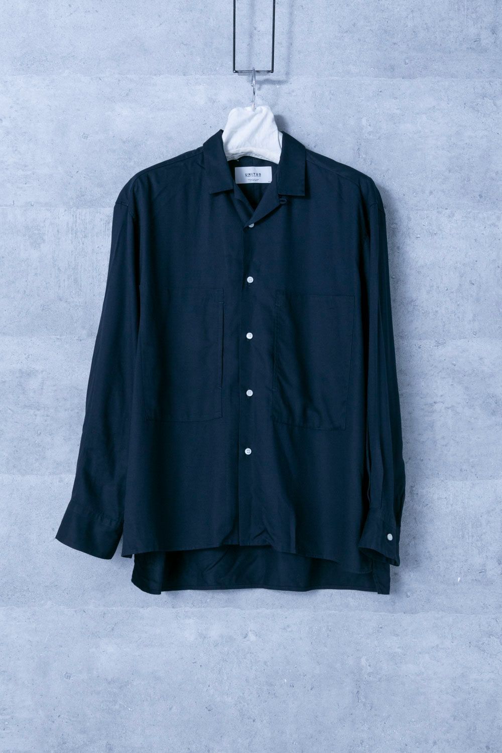 UNITUSユナイタスOpen Collar Shirt/UTSSS20-S03オープンカラーシャツ - ワイシャツ