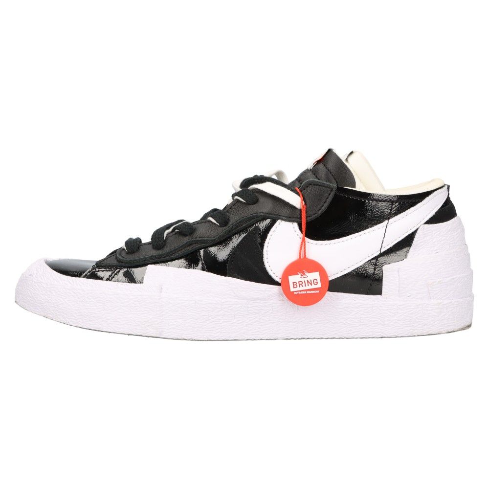 NIKE (ナイキ) ×sacai BLAZER LOW BLACK PATENT ナイキ サカイ