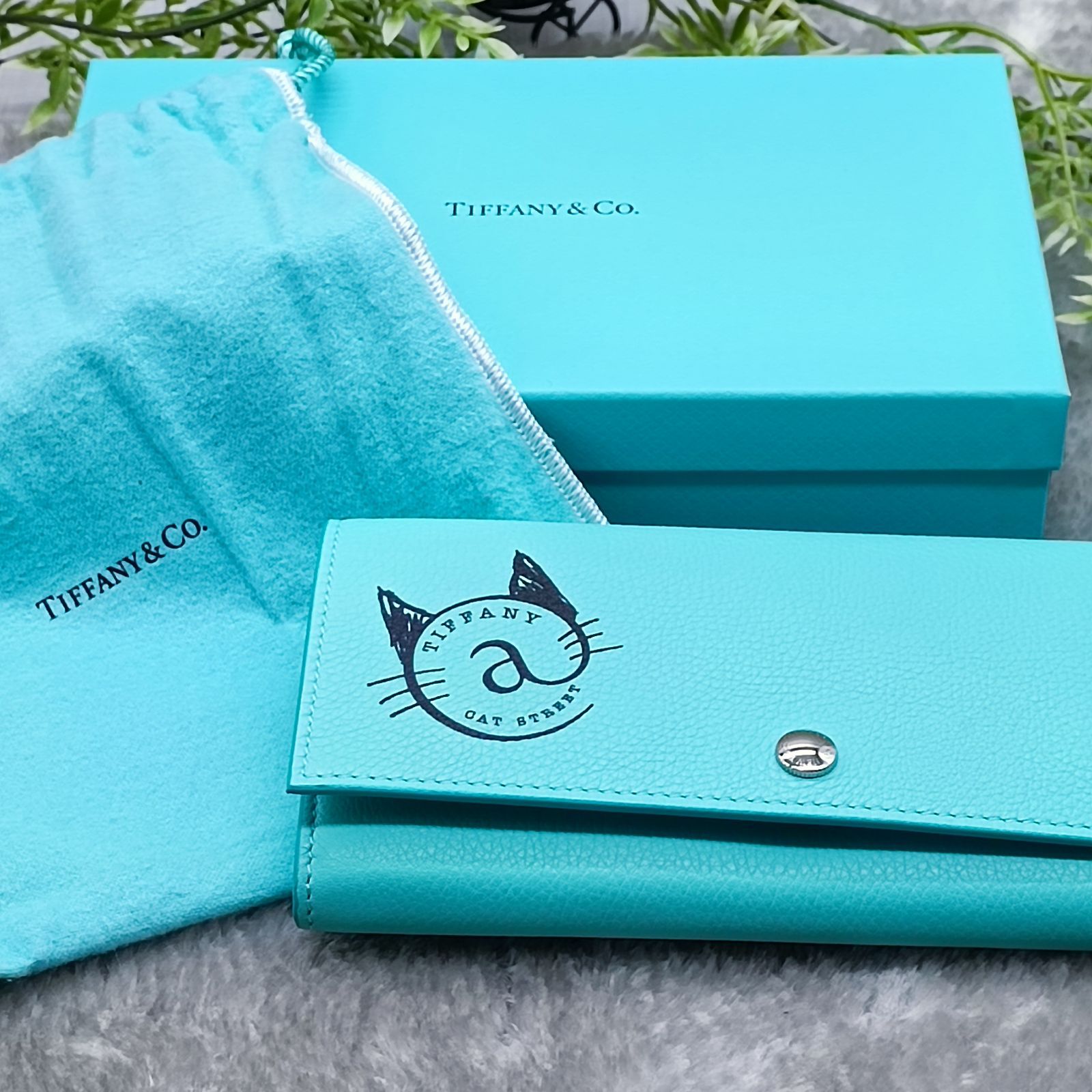 Tiffany 】 ☆未使用 美品☆ ティファニー キャットストリート