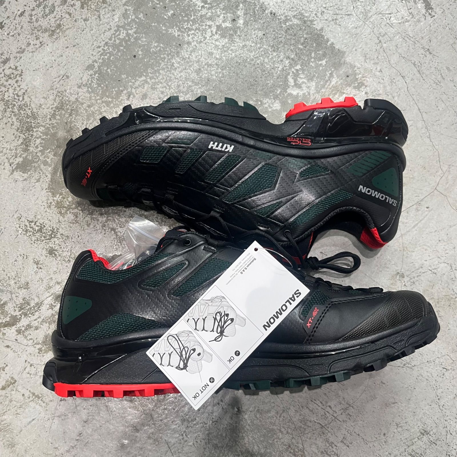 未使用品 KITH Salomon XT-4K コラボ スニーカー キス サロモン 477723 