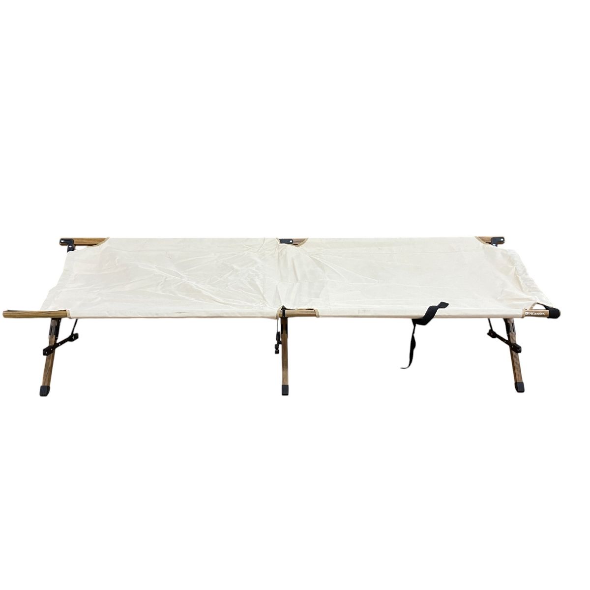 Hilander レバー式GIコット ウッドコット ブナ材 キャンプ用品 アウトドア ハイランダー S10030949
