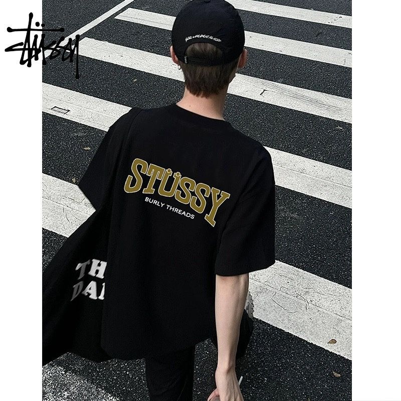 新品未使用 stussy BIG STOCKステューシーロゴ 男女兼用 Tシャツビッグロゴ