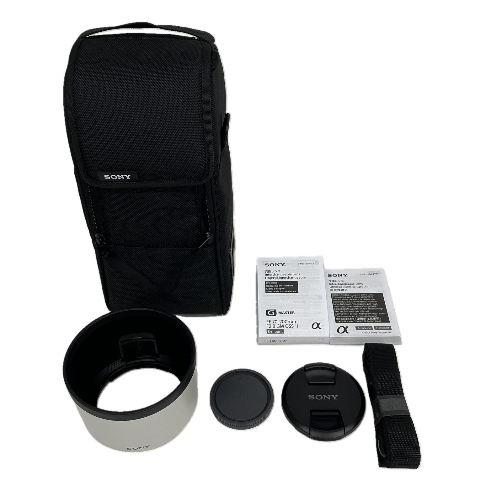 SONY FE 70 200 mm F 2 8 GM OSS II 望遠ズームレンズ G Master