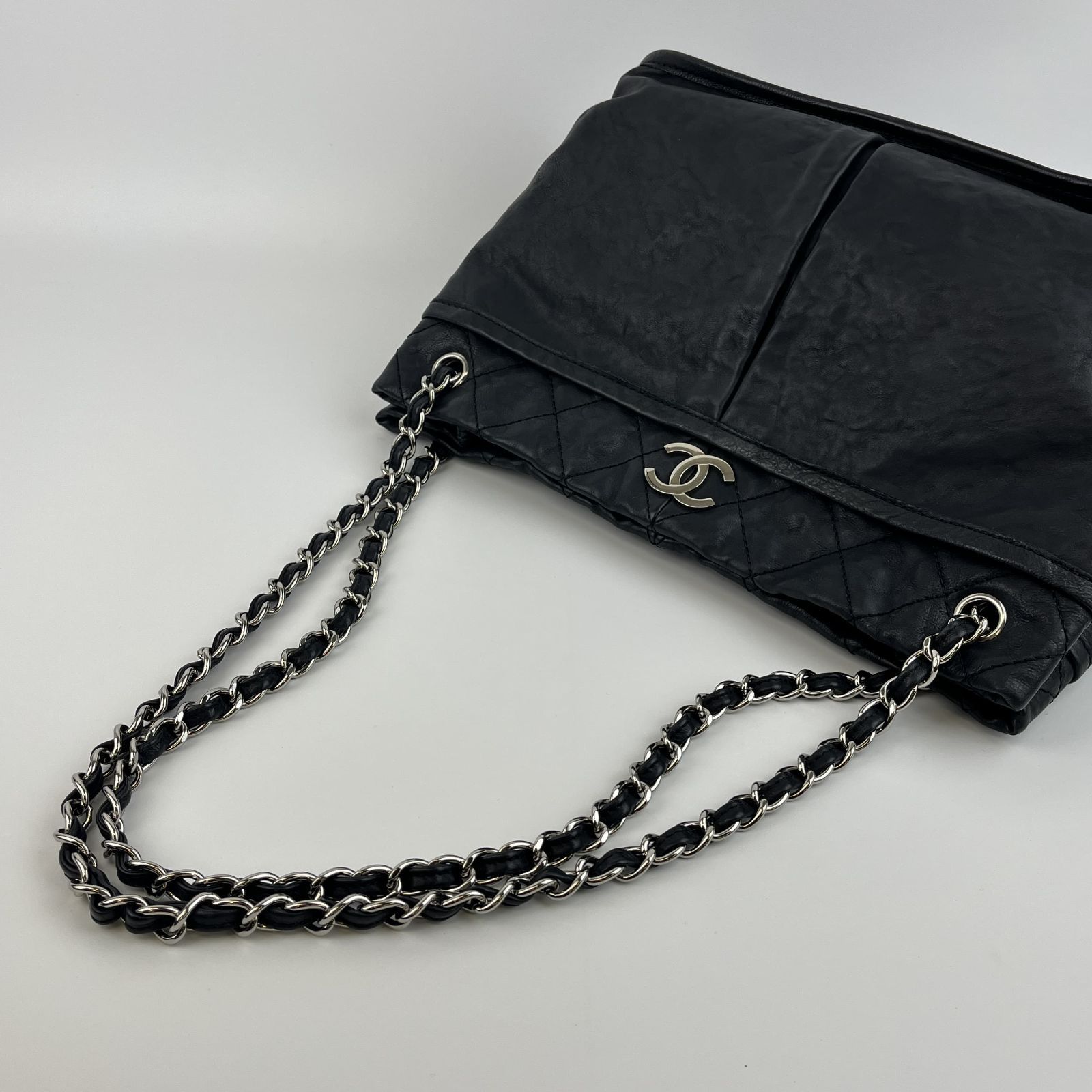 売切り極美品CHANELココマークマトラッセヴィンテージチェーンショルダーバッグ CHANEL マトラッセ ココマーク チェーンショルダーバッグ