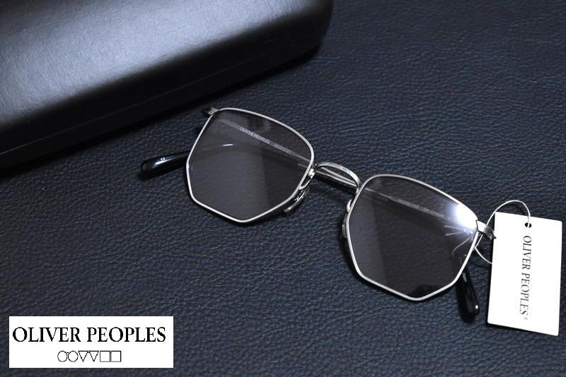 オリバーピープルズ　op17 サングラス 新品 オリバーピープルズ オクタゴン型 サングラス OP-17