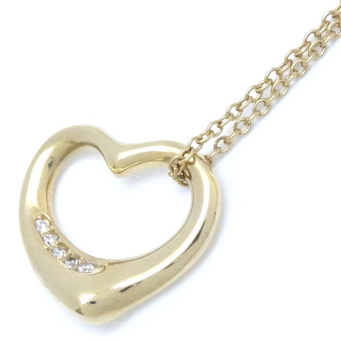 TIFFANY&Co. ティファニー オープンハート ネックレス 5P