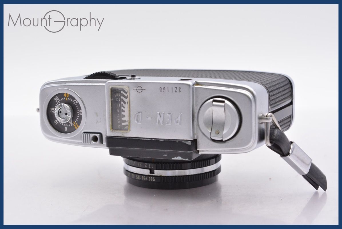 実用 オリンパス Olympus-PEN D3 32mm F1.7 前キャップ付 同梱可 mj5153