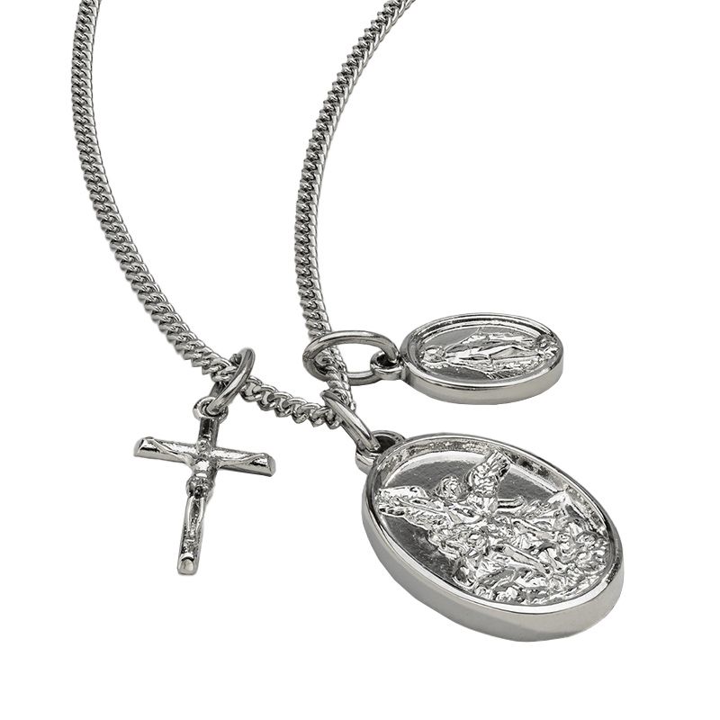 CRAFTD London ネックレス JESUS & MARY SILVER GOLD メンズ クラフトロンドン シルバー ゴールド 銀 金 人気 ユ00582