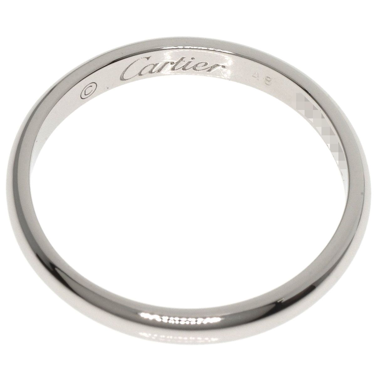 Cartier カルティエ リング Pt950 48 4801024D0011 Cartier ［銀座店］CARTIER カルティエ Pt950 #48 1.01ct
