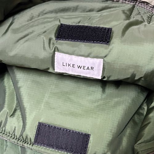 YAECA ヤエカ LIKE WEAR ナイロン ヘルメットバッグ カーキ 【代官山09