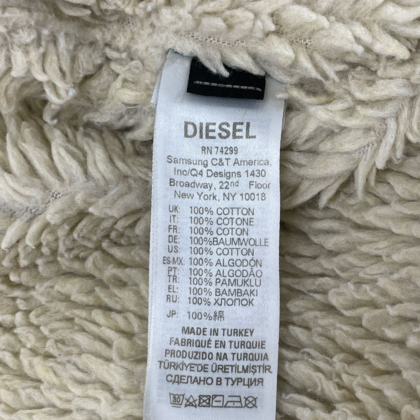 DIESEL ディーゼル 裏ﾎﾞｱ ﾃﾞﾆﾑｼﾞｬｹｯﾄ 14 - メルカリ