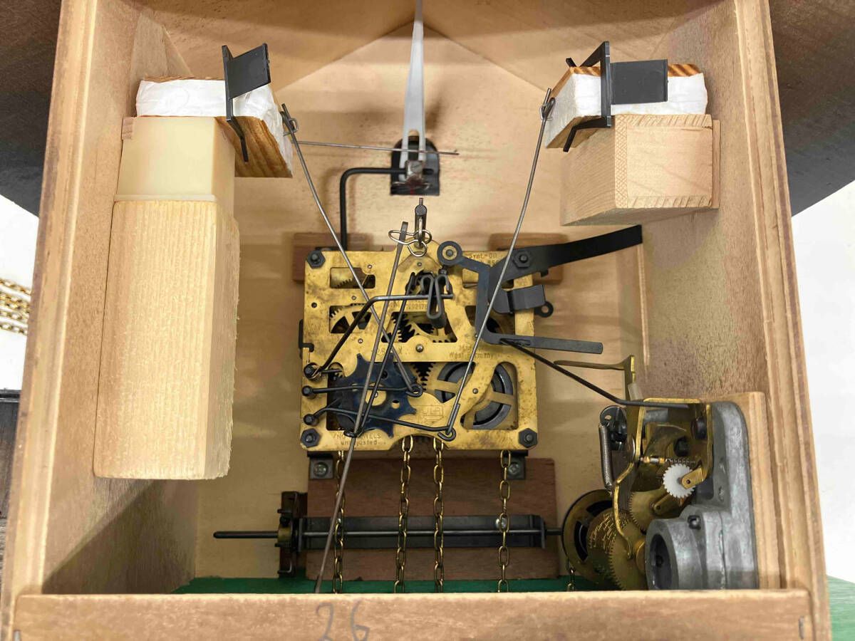 ジャンク 鳩時計 木製 ドイツ