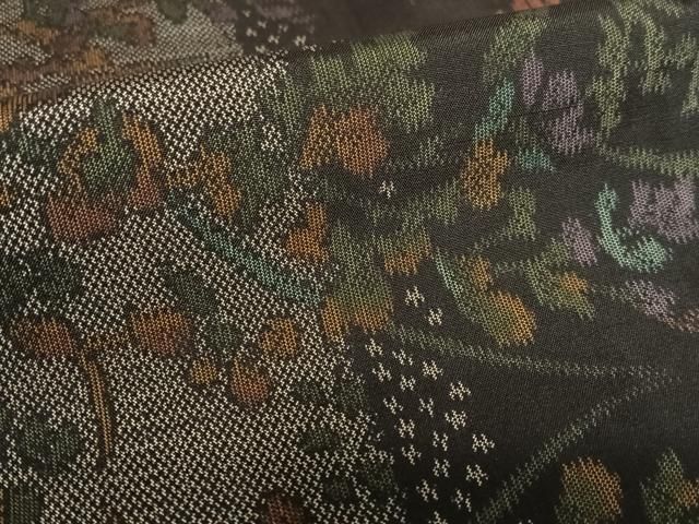 平和屋着物○上質な紬 草花文 正絹 逸品 未使用 AAAY0091zg - メルカリ 