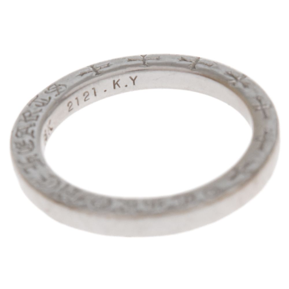 CHROME HEARTS (クロムハーツ) 18KWG NTFL ホワイトゴールドリング