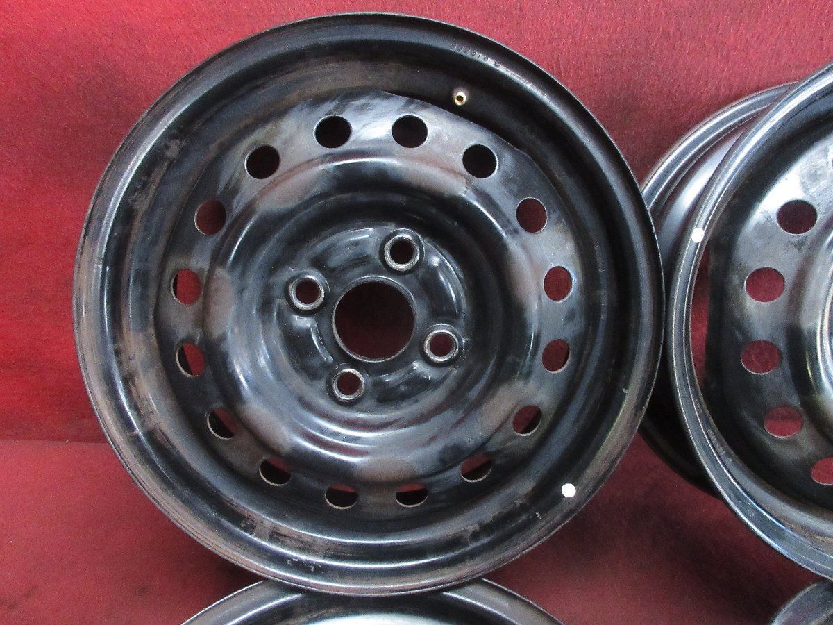 ダイハツ純正　14インチ　4本セット　スチールホイール　鉄ホイール ダイハツ純正14インチ鉄ホイール 4本 4.5J 【公式通販】